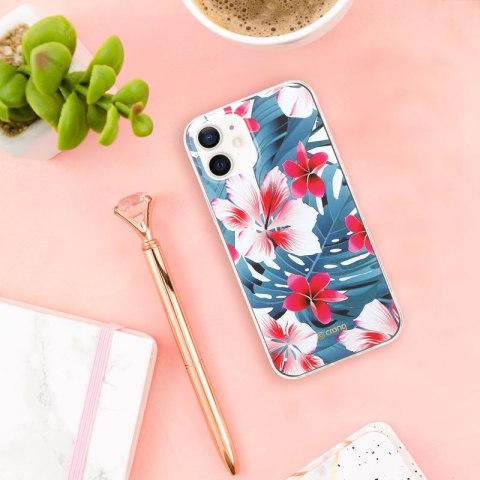 Crong Flower Case - Etui iPhone 12 / iPhone 12 Pro (wzór 03)