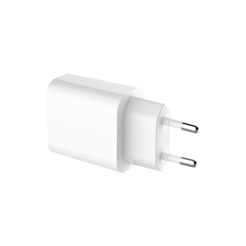 Crong USB-C Travel Charger - Ładowarka sieciowa USB-C Power Delivery 20W (biały)