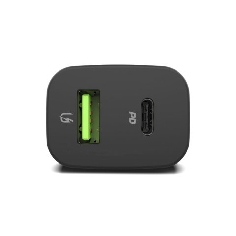 Green Cell - Ładowarka samochodowa USB-C Power Delivery + USB-A Quick Charge 3.0