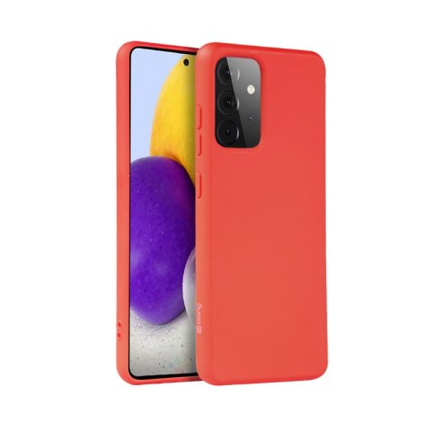 Crong Color Cover - Etui Samsung Galaxy A72 (czerwony)