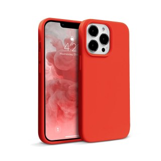 Crong Color Cover - Etui iPhone 13 Pro Max (czerwony)