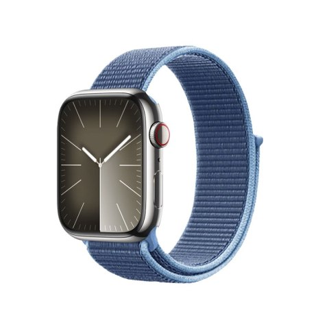 Crong Nylon - Pasek sportowy do Apple Watch 44/45/46/49 mm (Ocean Blue)