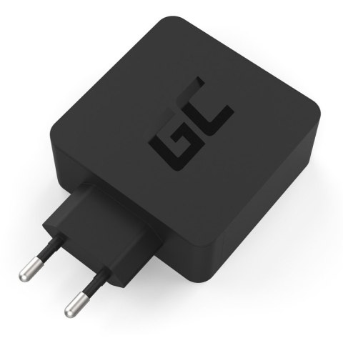 Green Cell - Ładowarka USB-C 45W PD z przewodem USB-C i dodatkowym portem USB