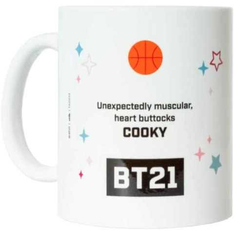 Line Friends BT21 - Kubek ceramiczny 300ml COOKY