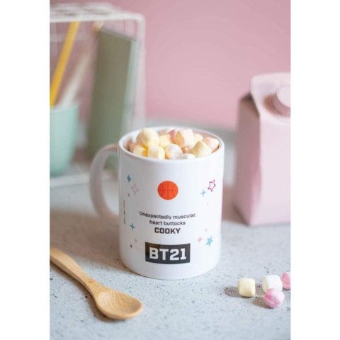 Line Friends BT21 - Kubek ceramiczny 300ml COOKY