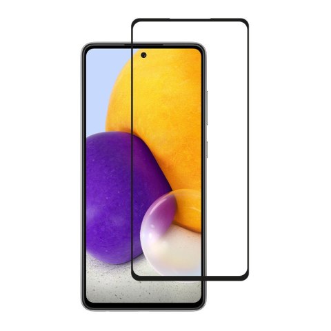 Crong 7D Nano Flexible Glass - Niepękające szkło hybrydowe 9H na cały ekran Samsung Galaxy A72 Crong 7D Nano Flexible Glass - Niepękające szkło hybrydowe 9H na cały ekran Samsung Galaxy A72