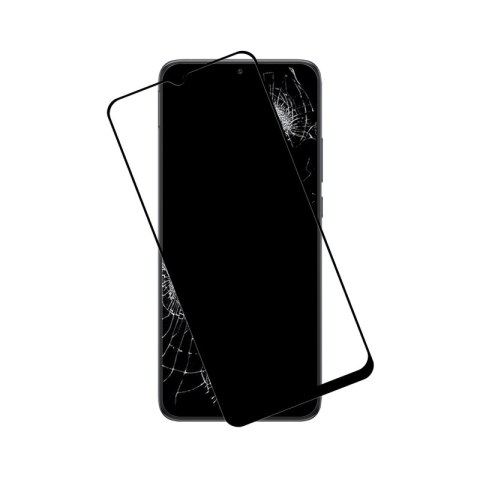 Crong 7D Nano Flexible Glass - Niepękające szkło hybrydowe 9H na cały ekran Xiaomi Redmi 10C Crong 7D Nano Flexible Glass - Niepękające szkło hybrydowe 9H na cały ekran Xiaomi Redmi 10C