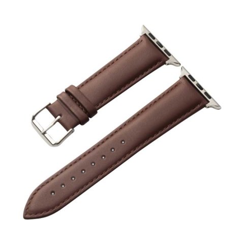 Crong Noble Band - Pasek z naturalnej skóry do Apple Watch 38/40/41/42 mm (Espresso) Crong Noble Band - Pasek z naturalnej skóry do Apple Watch 38/40/41/42 mm (Espresso)