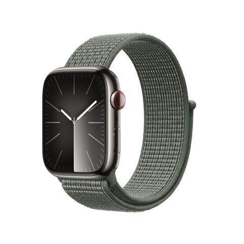 Crong Nylon - Pasek sportowy do Apple Watch 44/45/46/49 mm (Military Green) Crong Nylon - Pasek sportowy do Apple Watch 44/45/46/49 mm (Military Green)