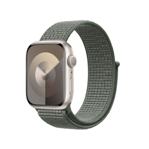 Crong Nylon - Pasek sportowy do Apple Watch 44/45/46/49 mm (Military Green) Crong Nylon - Pasek sportowy do Apple Watch 44/45/46/49 mm (Military Green)