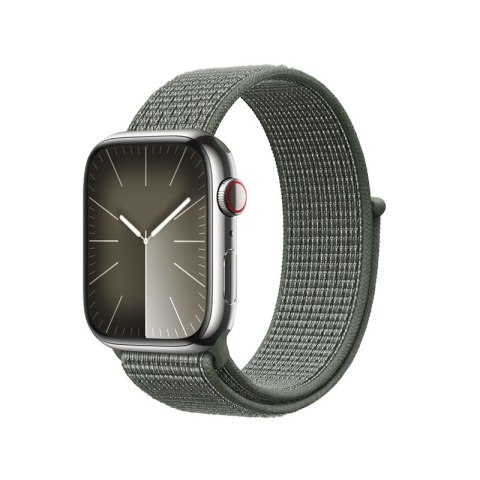Crong Nylon - Pasek sportowy do Apple Watch 44/45/46/49 mm (Military Green) Crong Nylon - Pasek sportowy do Apple Watch 44/45/46/49 mm (Military Green)