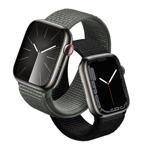Crong Nylon - Pasek sportowy do Apple Watch 44/45/46/49 mm (Military Green) Crong Nylon - Pasek sportowy do Apple Watch 44/45/46/49 mm (Military Green)