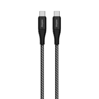 Energizer Ultimate - Kabel połączeniowy USB-C do USB-C 100W 2m (Czarny)