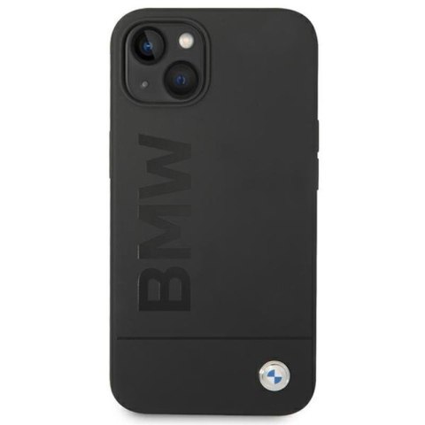 BMW Silicone Signature Logo Magsafe - Etui iPhone 14 Plus (czarny) BMW Silicone Signature Logo Magsafe - Etui iPhone 14 Plus (czarny)