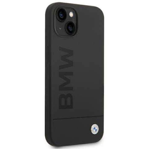 BMW Silicone Signature Logo Magsafe - Etui iPhone 14 Plus (czarny) BMW Silicone Signature Logo Magsafe - Etui iPhone 14 Plus (czarny)