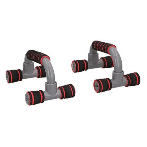 Dunlop - Uchwyty do pompek Push Up Bars 2 szt. (czerwony)