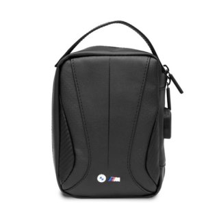 BMW Carbon&Perforated - Torba / Organizer z zewnętrznym portem USB (czarny)