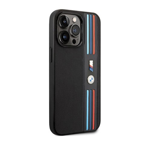 BMW Tricolor M Collection - Etui iPhone 14 Pro (czarny)