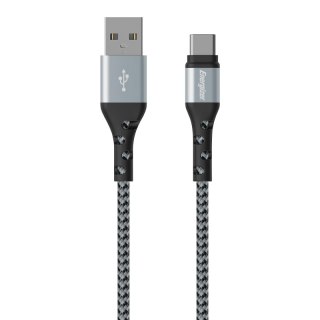 Energizer Ultimate - Kabel połączeniowy USB-A do USB-C 2m (Srebrny)