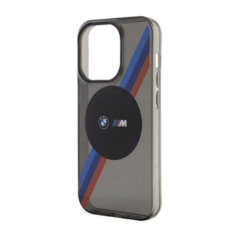 BMW Tricolor Stripes MagSafe - Etui iPhone 14 Pro Max (Szary) BMW Tricolor Stripes MagSafe - Etui iPhone 14 Pro Max (Szary)