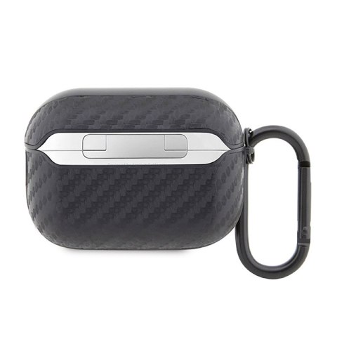 BMW Carbon Double Metal Logo - Etui AirPods Pro 2 (Czarny)