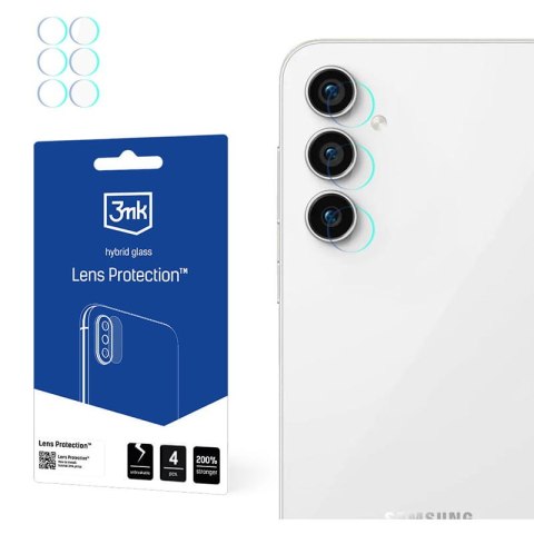 3mk Lens Protection - Szkło na obiektyw aparatu Samsung Galaxy S23 FE (4 zestawy) 3mk Lens Protection - Szkło na obiektyw aparatu Samsung Galaxy S23 FE (4 zestawy)
