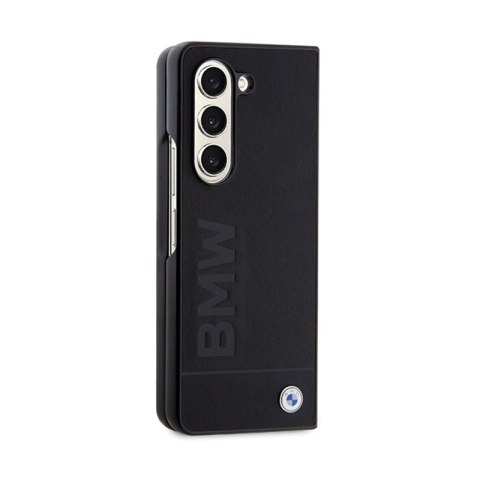 BMW Signature Logo Imprint - Etui Samsung Galaxy Z Fold 5 (czarny)