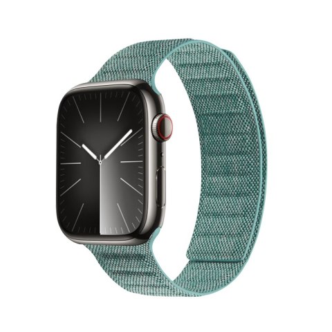 Crong Melange - Pasek magnetyczny do Apple Watch 44/45/46/49 mm (turkusowy melanż)