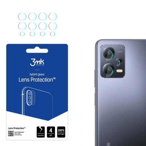 3mk Lens Protection - Szkło na obiektyw aparatu Xiaomi Redmi Note 12 Pro / Redmi Note 12 Pro+ (4 zestawy) 3mk Lens Protection - Szkło na obiektyw aparatu Xiaomi Redmi Note 12 Pro / Redmi Note 12 Pro+ (4 zestawy)